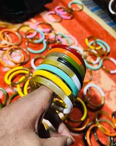 Bracelet en corne de buffle véritable, style animal, imperméable, unisexe, de qualité supérieure, couleur laquée - Product Image 2