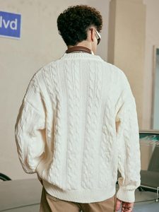 Sudadera Personalizada con Cuello Redondo y Rayas Acanaladas, Sudadera de Algodón de Alta Calidad para Hombre, Sudadera Extra Grande para Otoño - Product Image 3