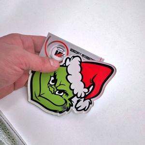 Tuiles à cils magnétiques en acrylique personnalisées de haute qualité avec motif Grinch de Noël, étiquette privée, pour extensions de cils - Product Image 4
