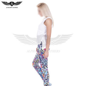 เลกกิ้งออกกำลังกายสำหรับผู้หญิงเลกกิ้งออกกำลังกายชุดกีฬาแห้งเร็วสีสันสดใส - Product Image 5