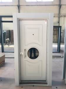 ประตูเหล็กฉนวนกันความร้อนระดับพรีเมียม ABSDOOR GIZA ควบคุมความร้อนและเสียงได้ดีเยี่ยม สไตล์ฝรั่งเศส  ผิวเคลือบ PVC  ติดตั้งง่าย ทันสมัย - Product Image 4