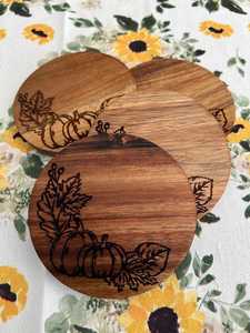 Good Quality Classic Custom Ocean Waves Beach Design Epoxy Resin <b>Coaster</b> <b>for</b> <b>Drinks</b> Tea Cup Horn Bone Craft Home Decor Gift Item - Product Image 4