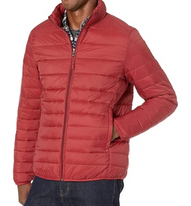 Chaquetas acolchadas rellenas de poliéster para hombre con capucha frontal de camuflaje resistente al agua y ligeras de gran tamaño con logotipo personalizado al por mayor - Product Image 5