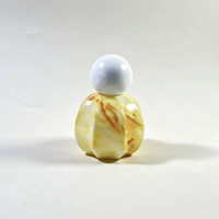 Flacon de parfum en verre exquis personnalisé, flacon de parfum vide rechargeable, logo personnalisé, estampage à chaud pour la vente en gros de cosmétiques
