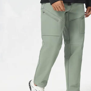 <b>Mens</b> Cotton Cargo Pants Casual Fitness Athletic Jogger Sports Outdoor <b>Trousers</b> Hiking Gym Breathable Windproof <b>Elastic</b> <b>Waist</b> - Product Image 6