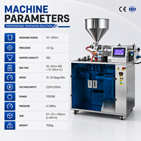 Machine d'emballage de sachets préformés Doypack pour Ketchup, Beurre de cacahuète, Miel, Pâte de gingembre et d'ail, Sauce chili, Mayonnaise, Chutney