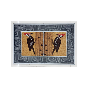 Tapis en caoutchouc imprimé personnalisé non toxique de qualité dans des conceptions uniques antidérapant durable résistant aux intempéries disponible pour l'exportation - Product Image 1