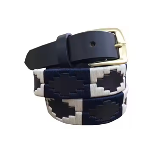 Ceinture de sport personnalisée en cuir, ceinture d'équitation, ceinture de polo, disponible dans toutes les tailles et toutes les couleurs, produits équestres bon marché, service OEM - Product Image 5