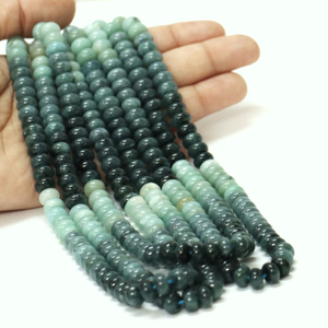 ลูกปัดควอตซ์สีรุ้งหลากสีสวยงาม รูปทรงกลมเรียบ ขนาด 7-8 มม. คุณภาพเกรด AAA ความยาว 15 นิ้ว สำหรับทำเครื่องประดับ - Product Image 2