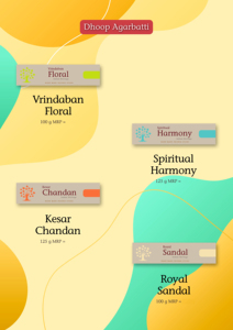 Bâtons d'encens Chandan Agarbatti de qualité supérieure arôme naturel de bois de santal longue durée pour la méditation Puja et le bonheur de tous les jours - Product Image 5
