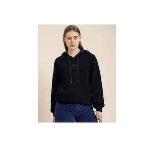 Deep <b>Blue</b> <b>Hoodie</b> <b>For</b> Girls Picnic Hoods and Loose Fit Type 100% Comfortable Genuine Quality <b>Hoodie</b> at Good Deals - Product Image 3