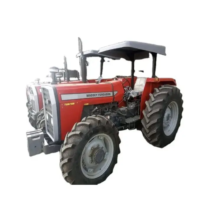 Massey Ferguson MF tarım traktörleri/kullanılmış yenilenmiş ve yeni kırmızı Massey Ferguson 240 41hp 2WD ve 4 tekerlekli tahrik traktörleri