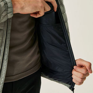 แจ็คเก็ตขนเป็ดเงาวับสำหรับผู้ชายแจ็กเก็ตสีดำด้านหลังสำหรับผู้ชายเสื้อแจ็คเก็ตกลางแจ้งและเสื้อโค้ท2025ขายส่งฤดูหนาว - Product Image 4