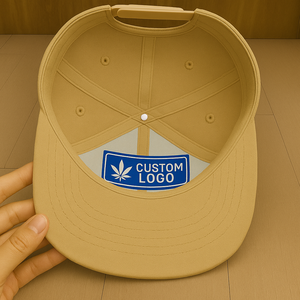 Casquette de baseball 6 panneaux imperméable tout tissu coton polyester logo patch chapeau pour homme fabriqué au Vietnam - Product Image 4