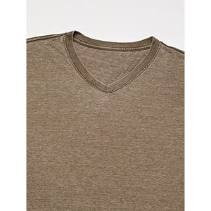 Camiseta Básica Clásica para Hombre, Cuello Redondo, Algodón Suave al Tacto, Suministro de Ropa al por Mayor - Product Image 5