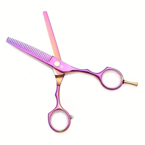 Ciseaux de coupe de cheveux à poignée ergonomique Ciseaux à cheveux en acier, outils de coiffure de salon pour coupes de cheveux pour hommes et femmes - Product Image 6