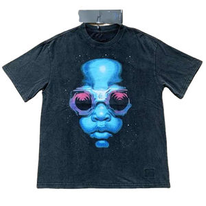 เสื้อยืดสตรีทแวร์คุณภาพสูง ผ้าฝ้าย 100% ระบายอากาศได้ดี แห้งเร็ว เป็นมิตรกับสิ่งแวดล้อม สำหรับทุกเพศ ลดราคา - Product Image 5