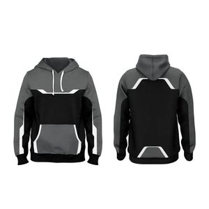 Sweat à capuche en polaire à manches longues à impression numérique, nouveau design, impression personnalisée, sublimation - Product Image 6