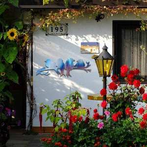 Aves Decorativas Sentadas en un Ramo de Árbol, Arte Mural, Arte Rústico para Jardín, Decoración de Pared, Accesorios de Jardín para Decoración - Product Image 2