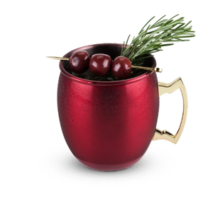 Hot Selling 100% Pure Copper <b>Moscow</b> <b>Mule</b> <b>Mug</b> with Hammered Design Stainless Travel <b>Mug</b> with Straw 1L Capacity for Home Use - Product Image 3