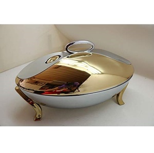 Casserole chaude en laiton de différentes tailles et casseroles chaudes en métal pour servir des aliments Hot Case à bon prix logo accepté, western - Product Image 1