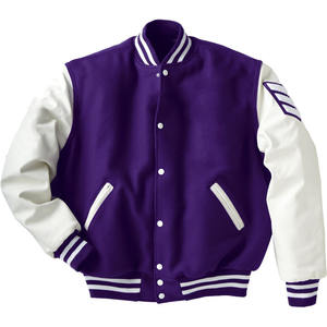 Veste universitaire en cuir style streetwear pour hommes, fabricants de vêtements, vestes personnalisées - Product Image 4