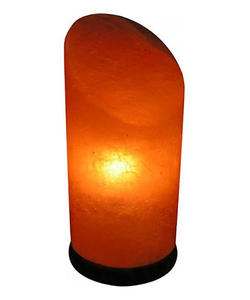 GMP vérifié organique cylindre complet lampe au sel de l'Himalaya sculpté cordon électrique ampoule décoration de la maison sculpture artisanat naturel - Product Image 4