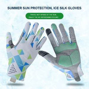 Gants de vélo respirants antidérapants à doigts entiers pour vélo, design tendance, rembourrage en mousse, gants de vélo respirants - Product Image 3