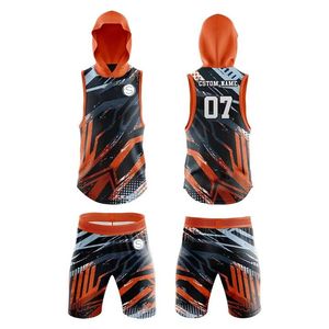 Transpirable Anti Uv Anti Bacterial Alta calidad al por mayor Personalizado 7v7 Uniforme Set - Product Image 5