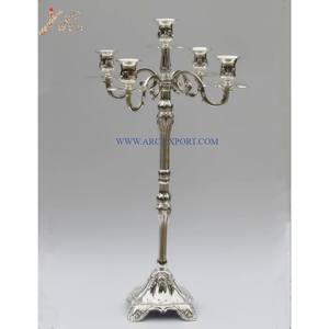 Candélabre de décoration de table de conception standard Candélabres en aluminium et métal de qualité supérieure Chandelier de grande taille de vente à chaud - Product Image 2