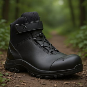 Bottes de sécurité S3 HRO Factory Safety Boots taille 7 noires antistatiques ESD SRC HI CI WR avec embout en acier par Nevada Mid 2.0 - Product Image 3