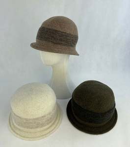 Sombreros de Pescador de Lana Personalizados a la Moda, Sombreros de Pescador de Lana para Mujer, Diseño de Pintor, Sombreros de Lana Tejidos - Product Image 2