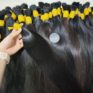 2025 Venta caliente 100% Extensiones de cabello virgen de cutícula completa de cabello de bebé vietnamita de calidad superior para niñas listas para vender - Product Image 6