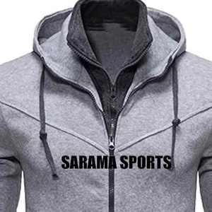 Conjunto Deportivo Personalizado para Hombre con Sudadera con Cremallera, Chaqueta Informal con Estampado, Sudadera con Capucha de Forro Polar a la Moda - Product Image 2