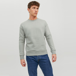 Haut d'automne et d'hiver unisexe personnalisé 100% coton tissu surdimensionné sweats à col rond pull Streetwear Gym Wear brodé - Product Image 3