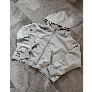 Sudadera con capucha con patrón de impresión personalizada y logotipo propio, sudadera con dobladillo crudo cortado, Street Vintage Rip Distressed, hecha por Hanger Impex - Product Image 6