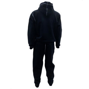 Custom Print Logo Mens Cotton <b>Hoodie</b> Set Streetwear Joggers Set Contrast <b>Stitch</b> Sport Jogging Tracksuit - Product Image 2