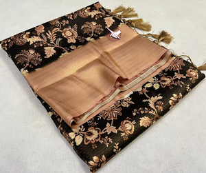 PURE SOFT KANCHIVRAM PETHANI SILK SAREE - Product Image 4
