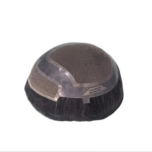 Toupee para Hombre Taz Hair, Peluca de Cabello Humano 100%, Densidad Cruda 60%-150%, Cabello Indio Remy, Resistente al Agua, Ondulado - Product Image 4