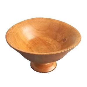 Cuencos de cuerno de buey marrón hechos a mano con cuentas decorativas bandeja de madera para servir platos de estilo de granja de Hotel para servir comida - Product Image 2