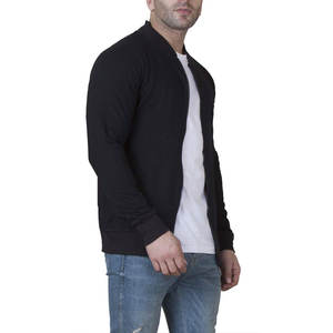 Blouson universitaire pour homme, conception personnalisée en usine, zippé, imperméable, respirant, en sherpa épais, broderie frontale, fabricant - Product Image 5