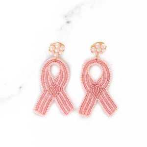 Boucles d'oreilles en perles faites à la main de qualité supérieure en gros, bijoux bohèmes chics à prix abordable - Product Image 1