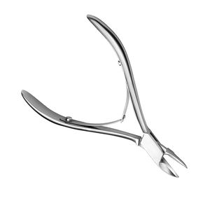 Cortador de uñas de doble resorte de 6 pulgadas de alta calidad con mango liso, cortaúñas y dedos de belleza de acero metálico resistente - Product Image 4