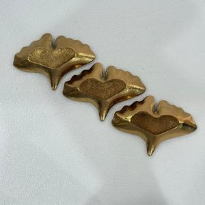 Tazón de Metal con Diseño Moderno Hecho a Mano con Forma de Hoja para Frutos Secos, Tazones Decorativos para Decoración del Hogar, Plato de Servir Antiguo para el Hogar - Product Image 2