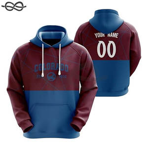 เสื้อฮู้ดที่กำหนดเองพร้อมชื่อและหมายเลขธีมเมืองเสื้อกีฬาแฟนเยาวชนชายหญิง - Product Image 5