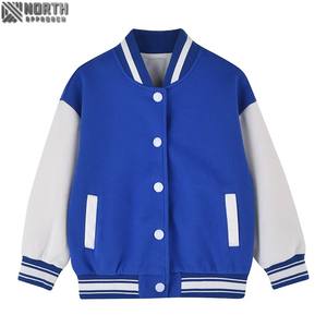 Veste pour hommes patchwork nouveauté fabriquée en usine hommes veste universitaire haute qualité polaire personnalisé Letterman avec sur mesure - Product Image 3