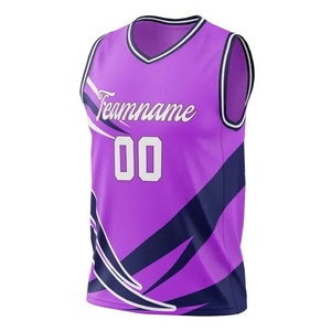 Venta al por mayor sublimación baloncesto uniforme diseño logotipo personalizado uniformes camiseta de baloncesto en blanco - Product Image 3