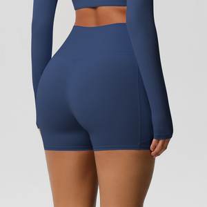 Athletic Wear Women's <b>Shorts</b> Gym Wear Buttery Soft Athletic Wear Fitness High Waist Biker Spandex Booty Cycling <b>Shorts</b> For Women - Product Image 2