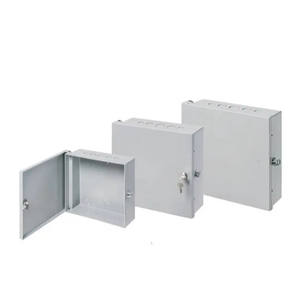 Boîtier de compteur électrique OEM, boîtier métallique ODM, armoire réseau en acier galvanisé personnalisée, étanche IP55, revêtement en poudre - Product Image 4