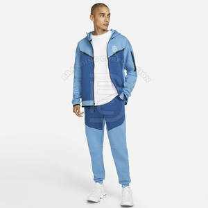 Ensembles de survêtement pour hommes vêtements de sport pour hommes costumes pour hommes automne hiver fermeture éclair sweat pantalon survêtement costume 2 pièces ensembles - Product Image 2